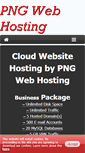 Mobile Screenshot of pngwebhost.com